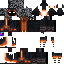 Minecraft skin texture, 64x64 pixels