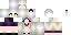 Minecraft skin texture, 64x32 legacy pixels