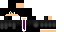 Minecraft skin texture, 64x32 legacy pixels