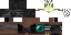 Minecraft skin texture, 64x32 legacy pixels