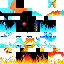 Minecraft skin texture, 64x64 pixels