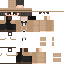 Minecraft skin texture, 64x64 pixels