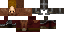 Minecraft skin texture, 64x32 legacy pixels