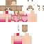 Minecraft skin texture, 64x64 pixels