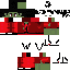 Minecraft skin texture, 64x64 pixels