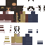 Minecraft skin texture, 64x64 pixels