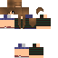 Minecraft skin texture, 64x64 pixels