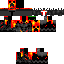 Minecraft skin texture, 64x64 pixels
