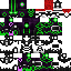 Minecraft skin texture, 64x64 pixels