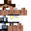 Minecraft skin texture, 64x64 pixels
