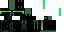 Minecraft skin texture, 64x32 legacy pixels