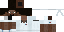 Minecraft skin texture, 64x32 legacy pixels