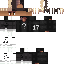 Minecraft skin texture, 64x64 pixels