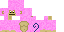 Minecraft skin texture, 64x32 legacy pixels