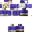 Minecraft skin texture, 64x64 pixels