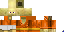 Minecraft skin texture, 64x32 legacy pixels