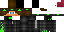 Minecraft skin texture, 64x32 legacy pixels