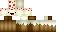Brown yellow Minecraft skin texture, 64x32 legacy pixels