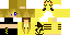 Minecraft skin texture, 64x32 legacy pixels