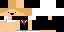 Minecraft skin texture, 64x32 legacy pixels