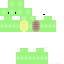 Minecraft skin texture, 64x64 pixels
