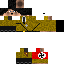 Minecraft skin texture, 64x64 pixels