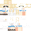 Minecraft skin texture, 64x64 pixels