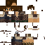 Minecraft skin texture, 64x64 pixels