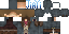 Minecraft skin texture, 64x32 legacy pixels