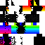 Minecraft skin texture, 64x64 pixels