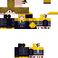 Minecraft skin texture, 64x64 pixels
