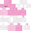 Minecraft skin texture, 64x64 pixels