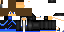 Minecraft skin texture, 64x32 legacy pixels