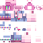 Minecraft skin texture, 64x64 pixels