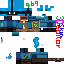 Minecraft skin texture, 64x64 pixels