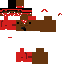 Minecraft skin texture, 64x64 pixels