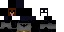 Minecraft skin texture, 64x32 legacy pixels