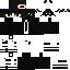 Minecraft skin texture, 64x64 pixels