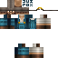 Minecraft skin texture, 64x64 pixels