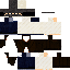 Minecraft skin texture, 64x64 pixels