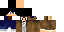 Minecraft skin texture, 64x32 legacy pixels