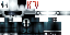 Minecraft skin texture, 64x32 legacy pixels