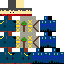 Minecraft skin texture, 64x64 pixels