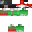 Minecraft skin texture, 64x64 pixels