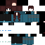 Minecraft skin texture, 64x64 pixels