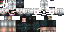 Minecraft skin texture, 64x32 legacy pixels