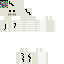 Minecraft skin texture, 64x64 pixels
