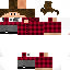 Minecraft skin texture, 64x64 pixels