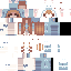 Minecraft skin texture, 64x64 pixels