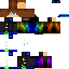 Minecraft skin texture, 64x64 pixels